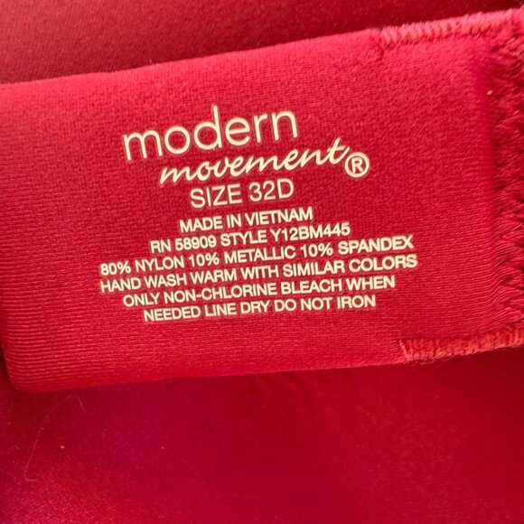 Modern Movement BFF T Shirt Bra Women's Size 32D - Picture 7 of 16